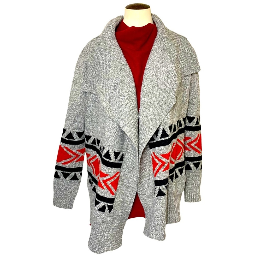 Southwest print cardigan